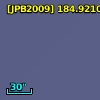 [JPB2009] 184.9210152+12.7893397