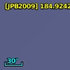 [JPB2009] 184.9242064+12.7811910