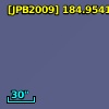 [JPB2009] 184.9541474+12.7811369