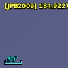 [JPB2009] 184.9227427+12.8173491