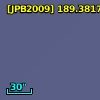 [JPB2009] 189.3817011+9.5474029