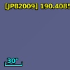 [JPB2009] 190.4085225+7.3047968