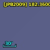[JPB2009] 182.3600187+13.9982008