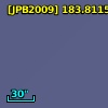 [JPB2009] 183.8115613+14.4327731