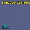 [JPB2009] 183.8061347+14.4061657