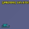 [JPB2009] 185.6703011+7.9491198