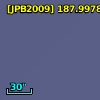 [JPB2009] 187.9978748+11.8760983