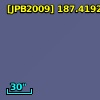 [JPB2009] 187.4192385+8.0602028