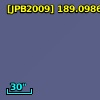 [JPB2009] 189.0986089+10.3864861