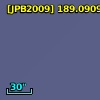 [JPB2009] 189.0909307+10.3732930