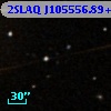 2SLAQ J105556.89+002449.7