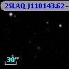 2SLAQ J110143.62-004252.3