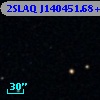 2SLAQ J140451.68+003452.5