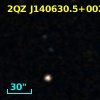 2SLAQ J140630.60+002426.0