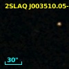 2SLAQ J003510.05-005224.5