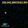 2SLAQ J003542.89+003142.8