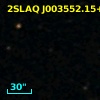 2SLAQ J003552.15+001424.9