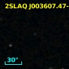 2SLAQ J003607.47-001930.6