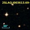 2SLAQ J003613.69-000917.1