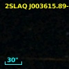 2SLAQ J003615.89-004227.9