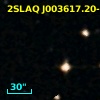 2SLAQ J003617.20-000854.8