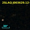 2SLAQ J003629.12-005241.7