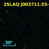 2SLAQ J003711.55-002419.3