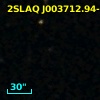 2SLAQ J003712.94-001322.7