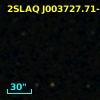 2SLAQ J003727.71-004110.6