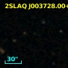 2SLAQ J003728.00+001059.3