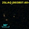 2SLAQ J003807.60+001255.2