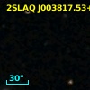 2SLAQ J003817.53+000729.8