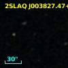 2SLAQ J003827.47+001700.8