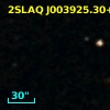 2SLAQ J003925.30+003518.5