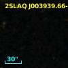 2SLAQ J003939.66-005607.0