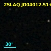 2SLAQ J004012.51+002501.2