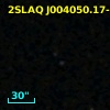 2SLAQ J004050.17-003303.1