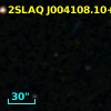 2SLAQ J004108.10+001156.5