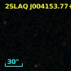 2SLAQ J004153.77+004246.9