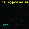2SLAQ J004209.78+001659.0