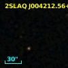 2SLAQ J004212.56+001917.7