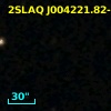 2SLAQ J004221.82-001749.3