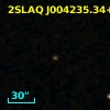 2SLAQ J004235.34+002100.2