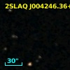 2SLAQ J004246.36+003446.0