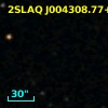 2SLAQ J004308.77+000557.1