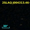 2SLAQ J004313.46-002541.8