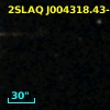 2SLAQ J004318.43-005359.9