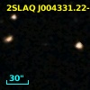 2SLAQ J004331.22-005055.2