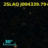 2SLAQ J004339.79+002905.0
