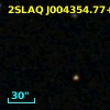 2SLAQ J004354.77+003040.8